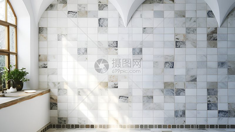 大理石瓷砖背景墙拼花图案定制
